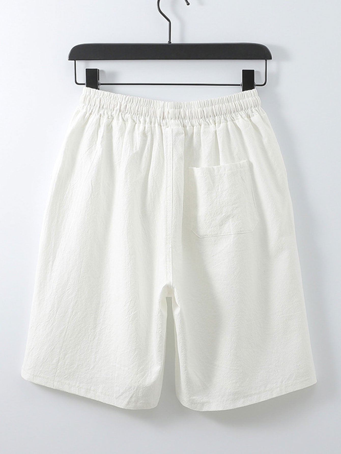 Man Cotton Drawstring Shorts