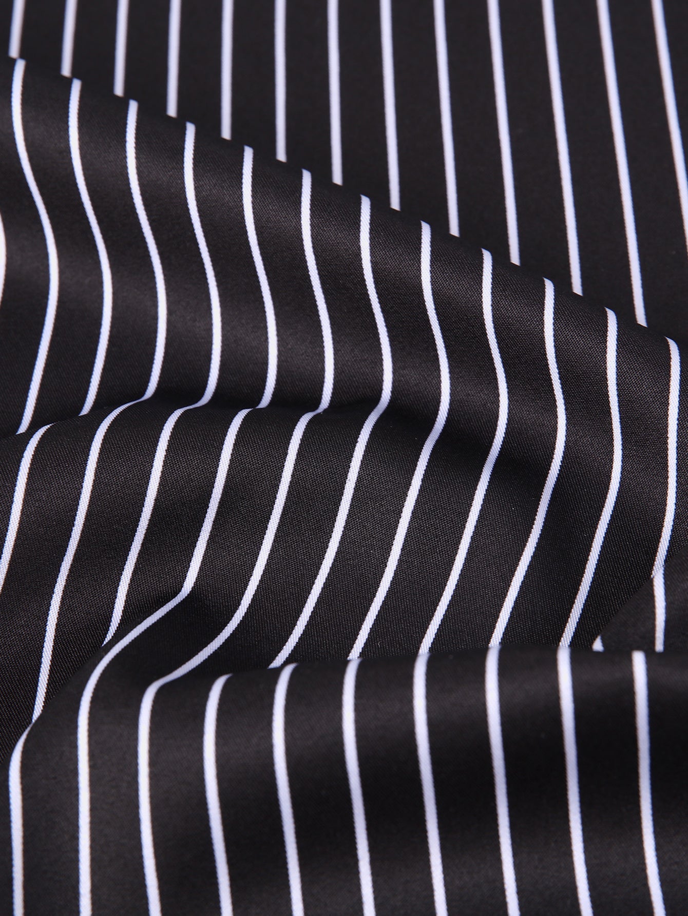 Long Sleeve Stripe Button Up Shirt