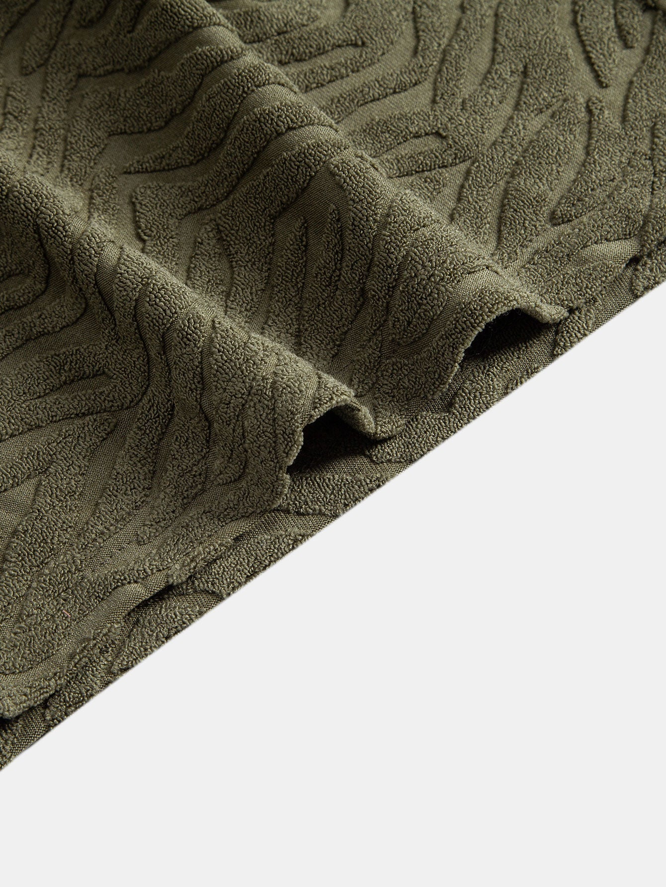 Animal Texture Terry Shorts