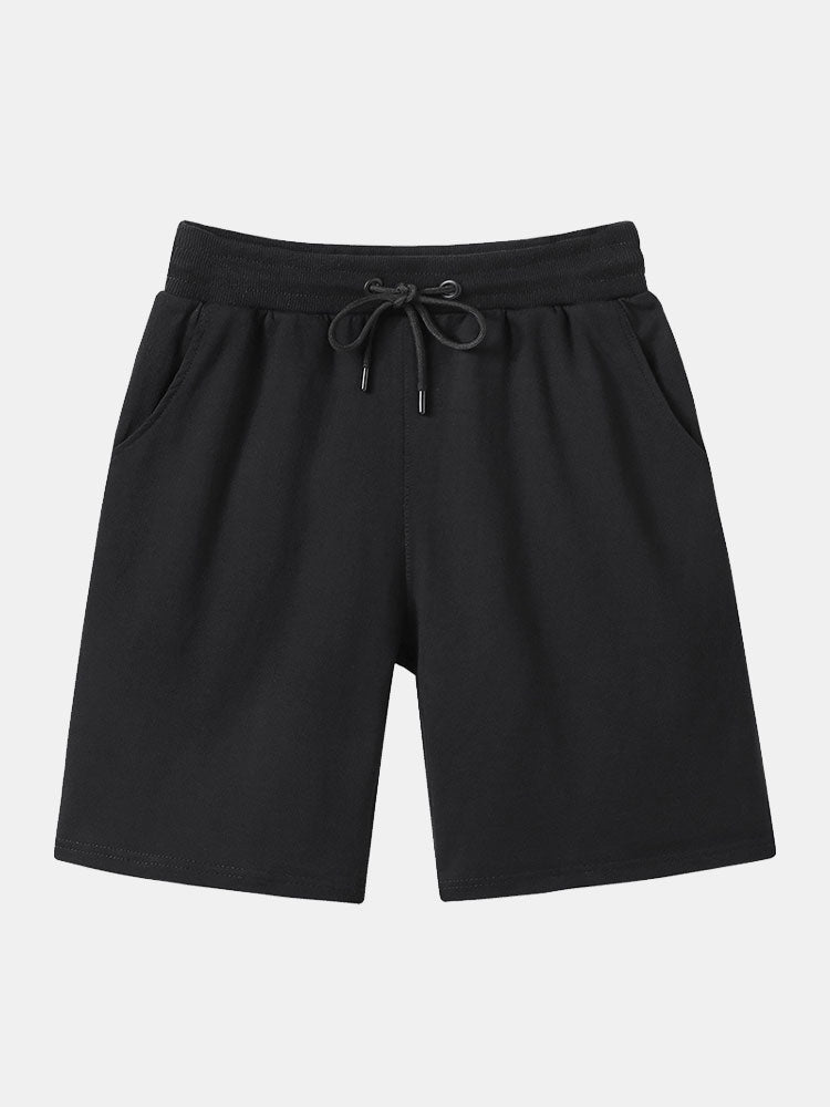 New York Print Mid Length Shorts