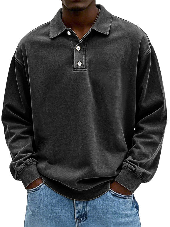 Ideal Relaxed Fit Collared Polo