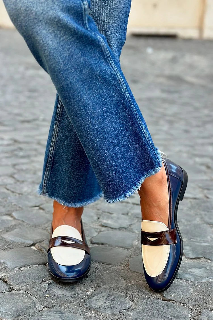 كارينا | لوفر أنيق بتصميم ثنائي اللون