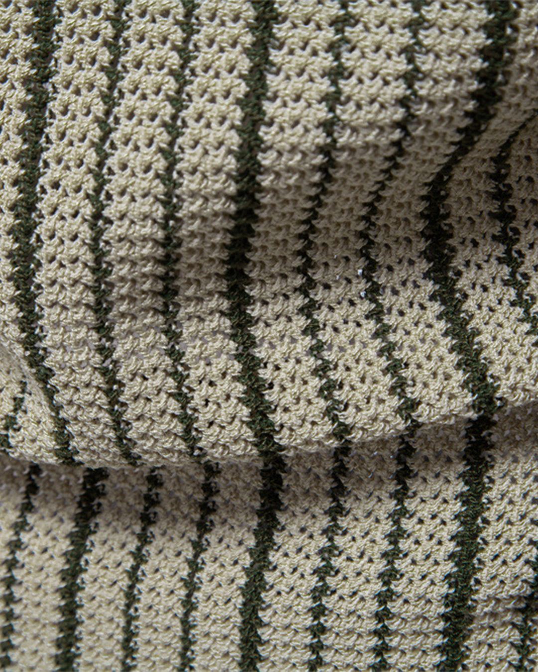 Stripe Crochet Button Up Shirt