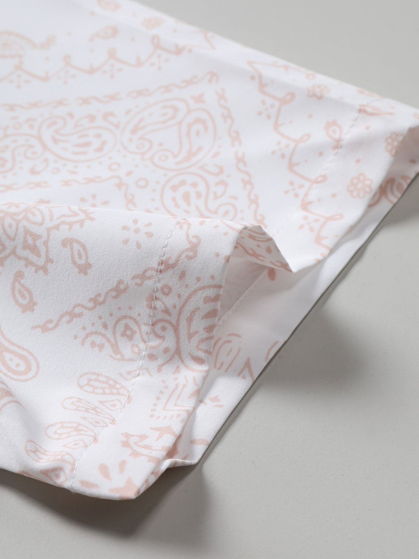 Paisley Print Button Up Shirt