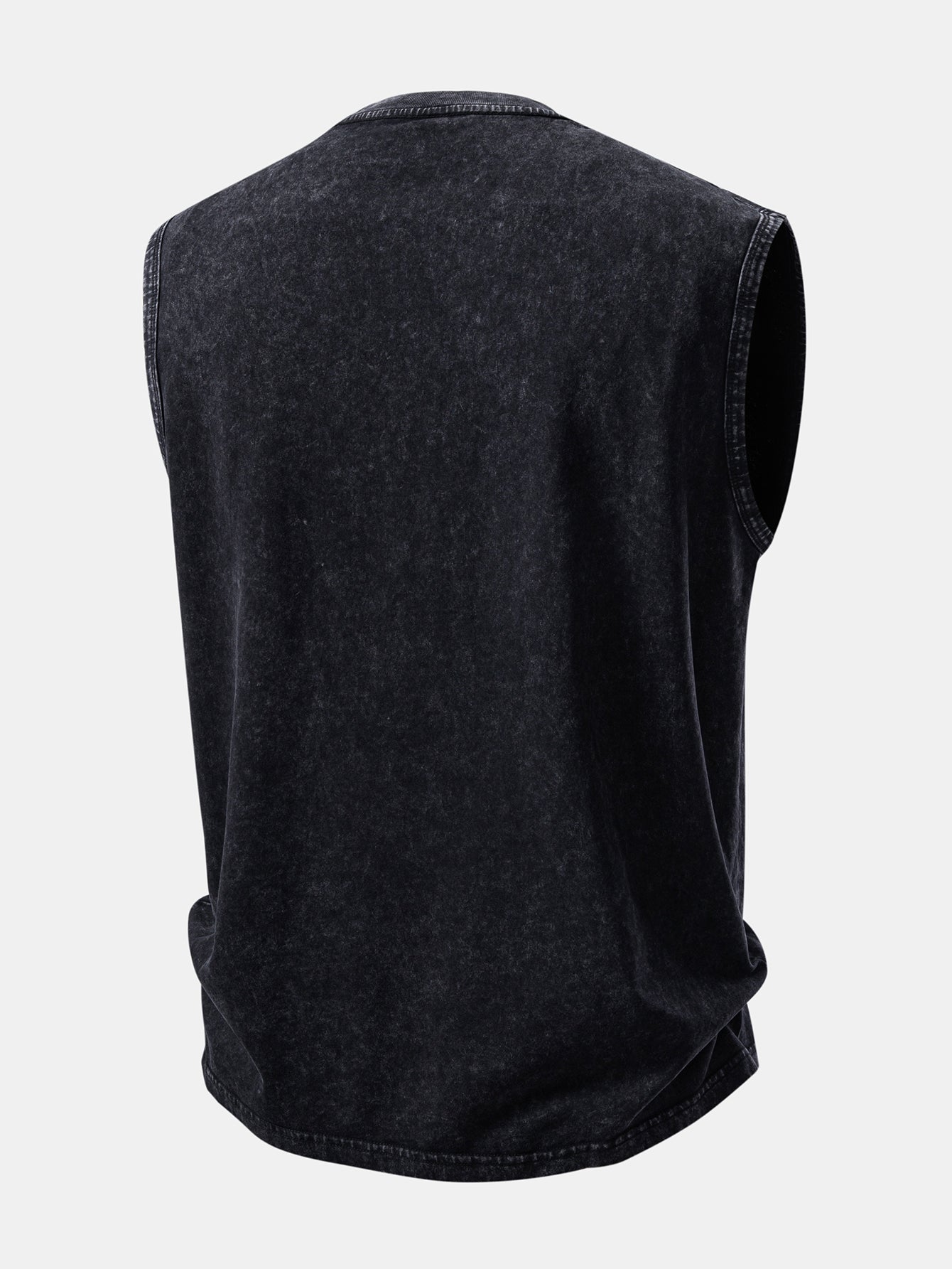 Washed Distressed Tank Top