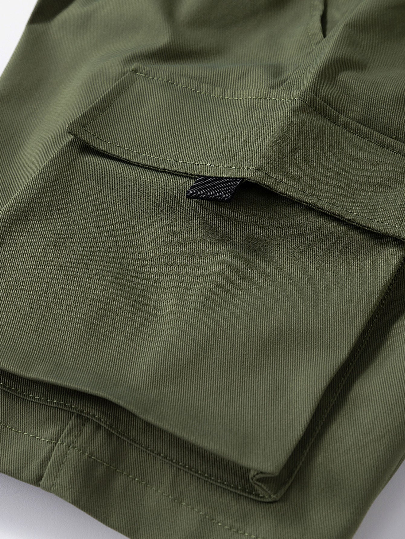 Drawstring Chino Cargo Shorts