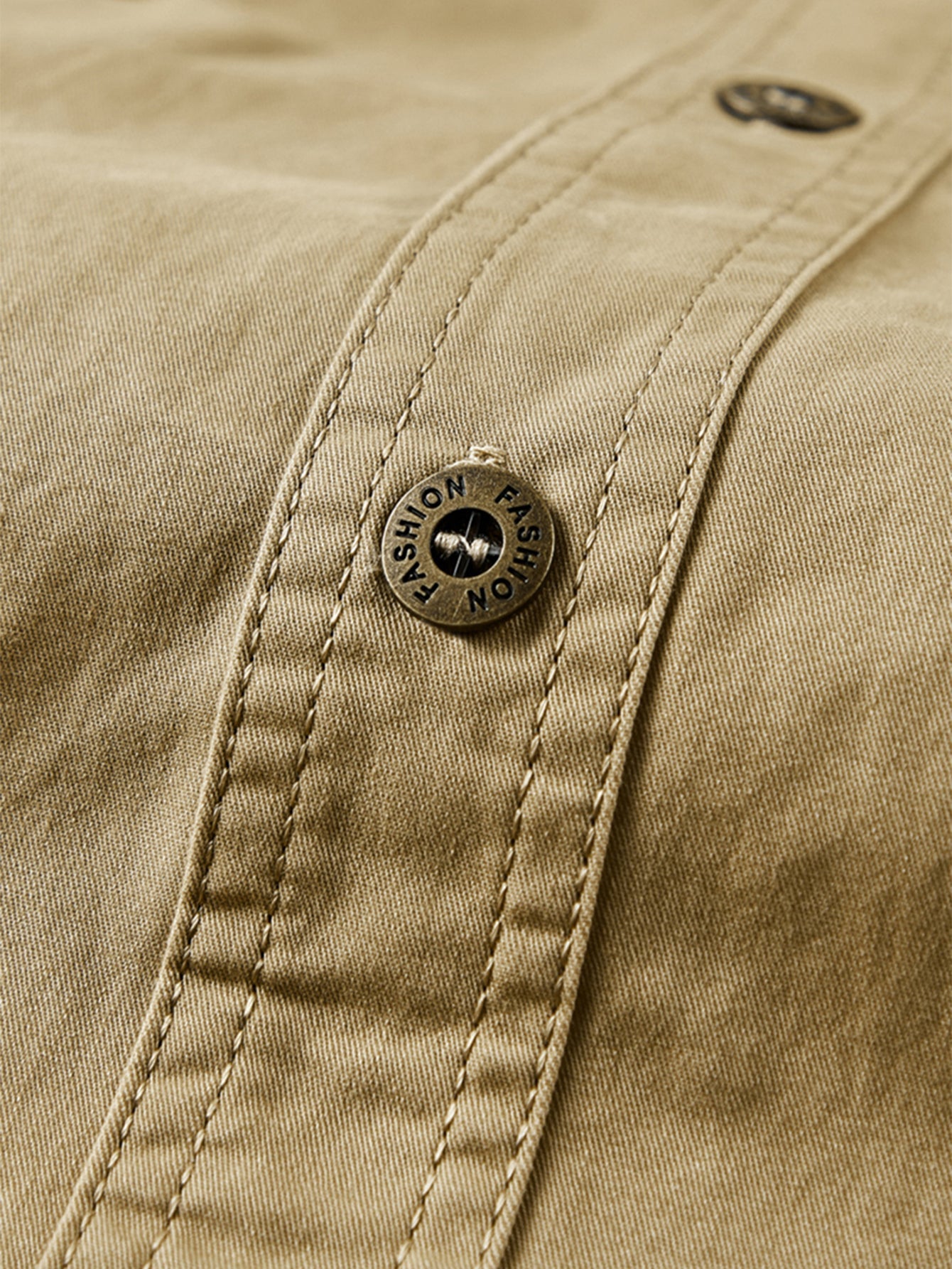 Long Sleeve Utility Shirt With Pockets
