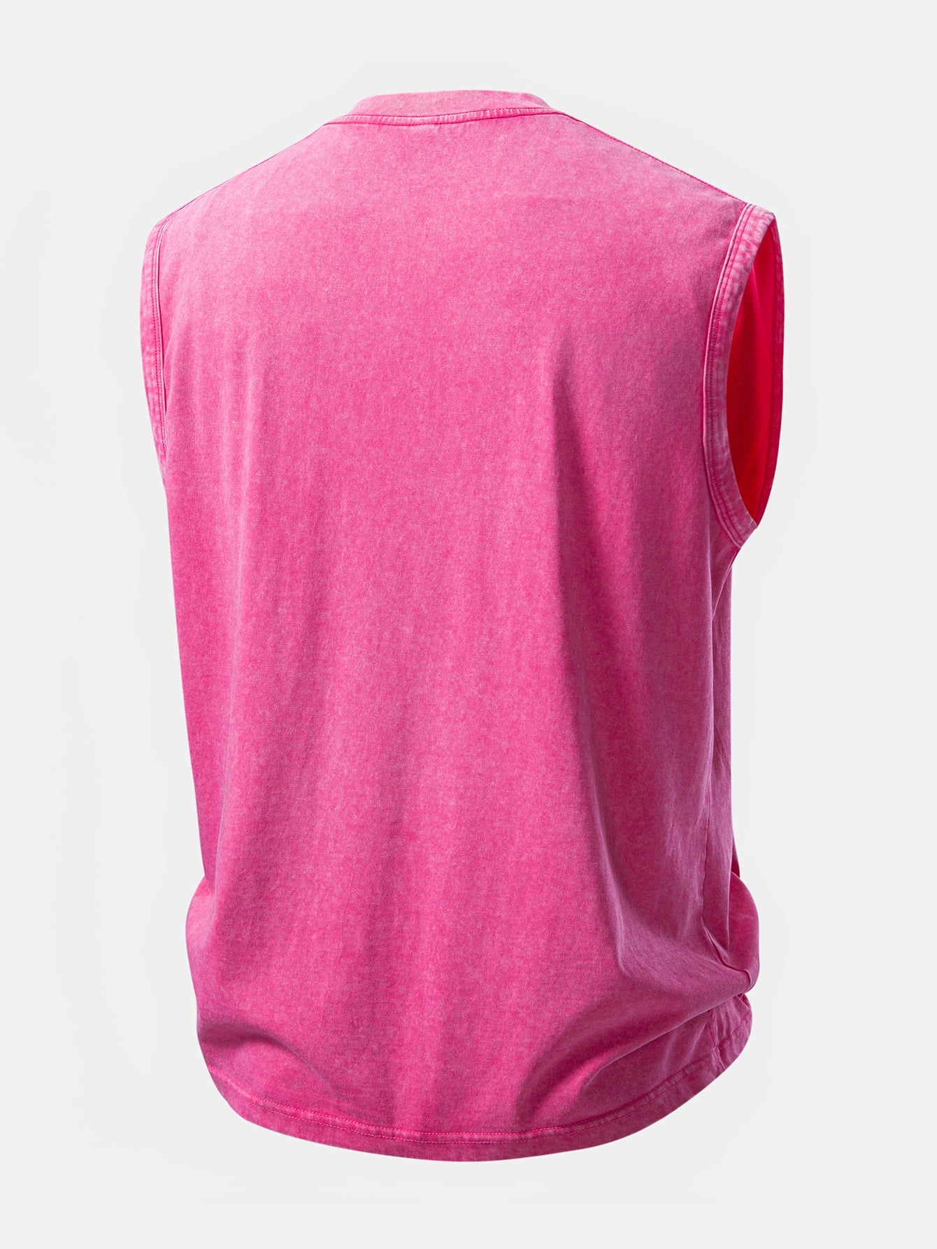 Washed Distressed Tank Top