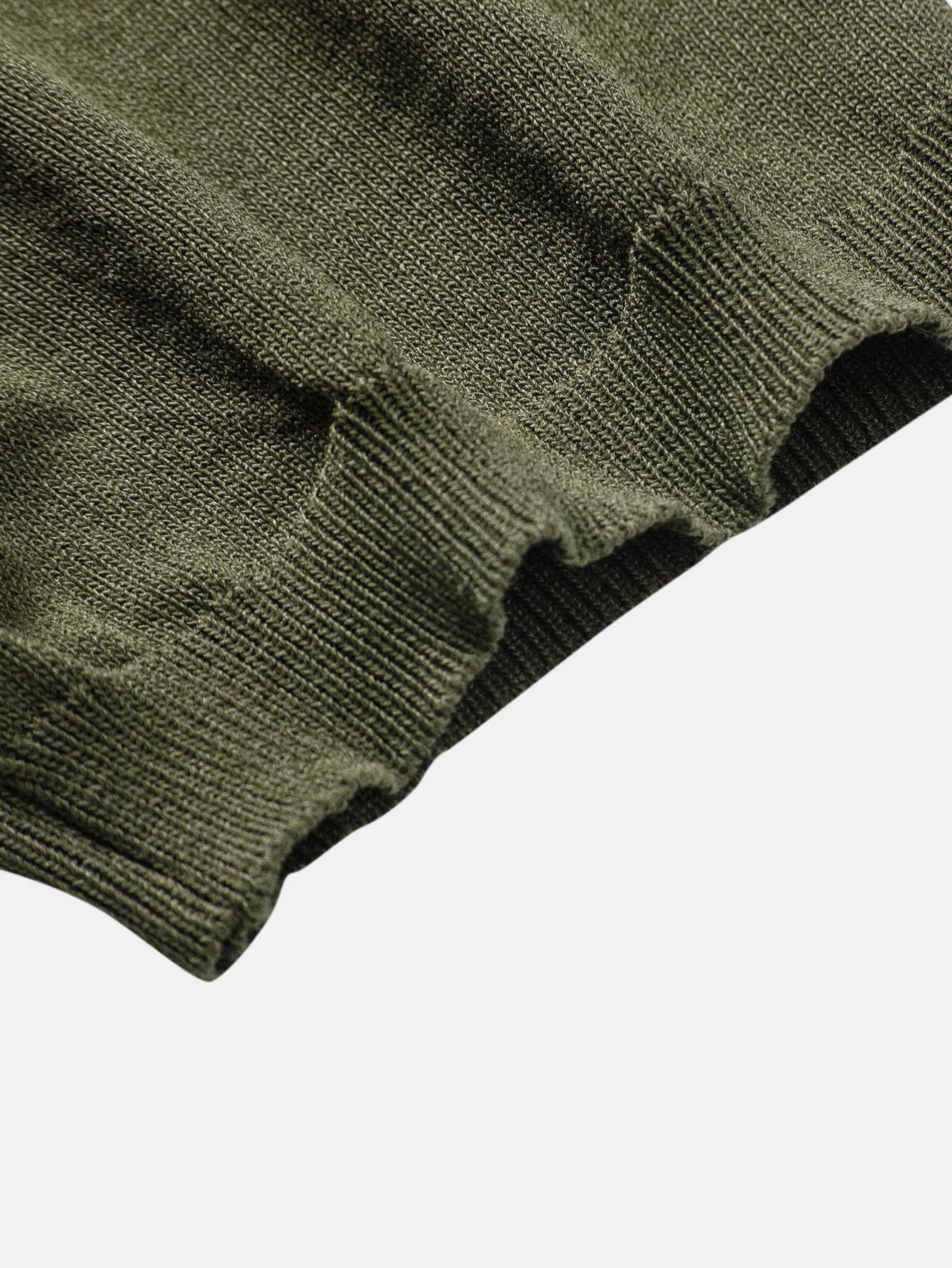 Stripe Jacquard Knit Polo