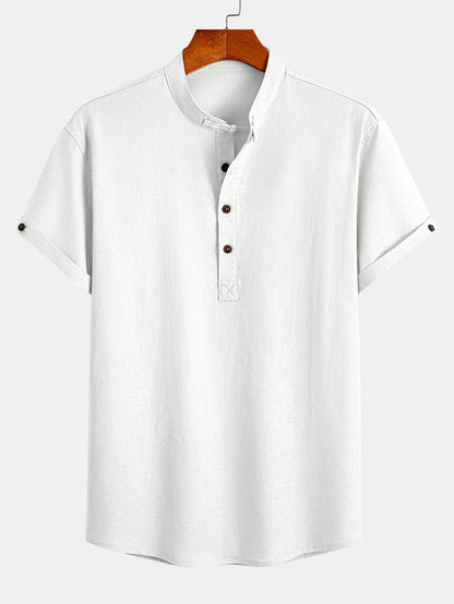 Linen Henry Shirt