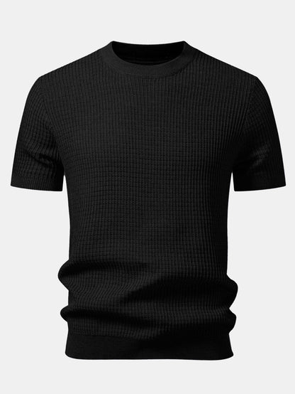 Waffle Knit T-Shirt