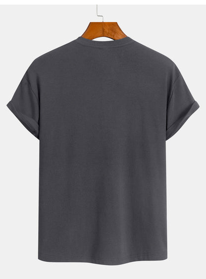 Cotton Henley T-Shirt