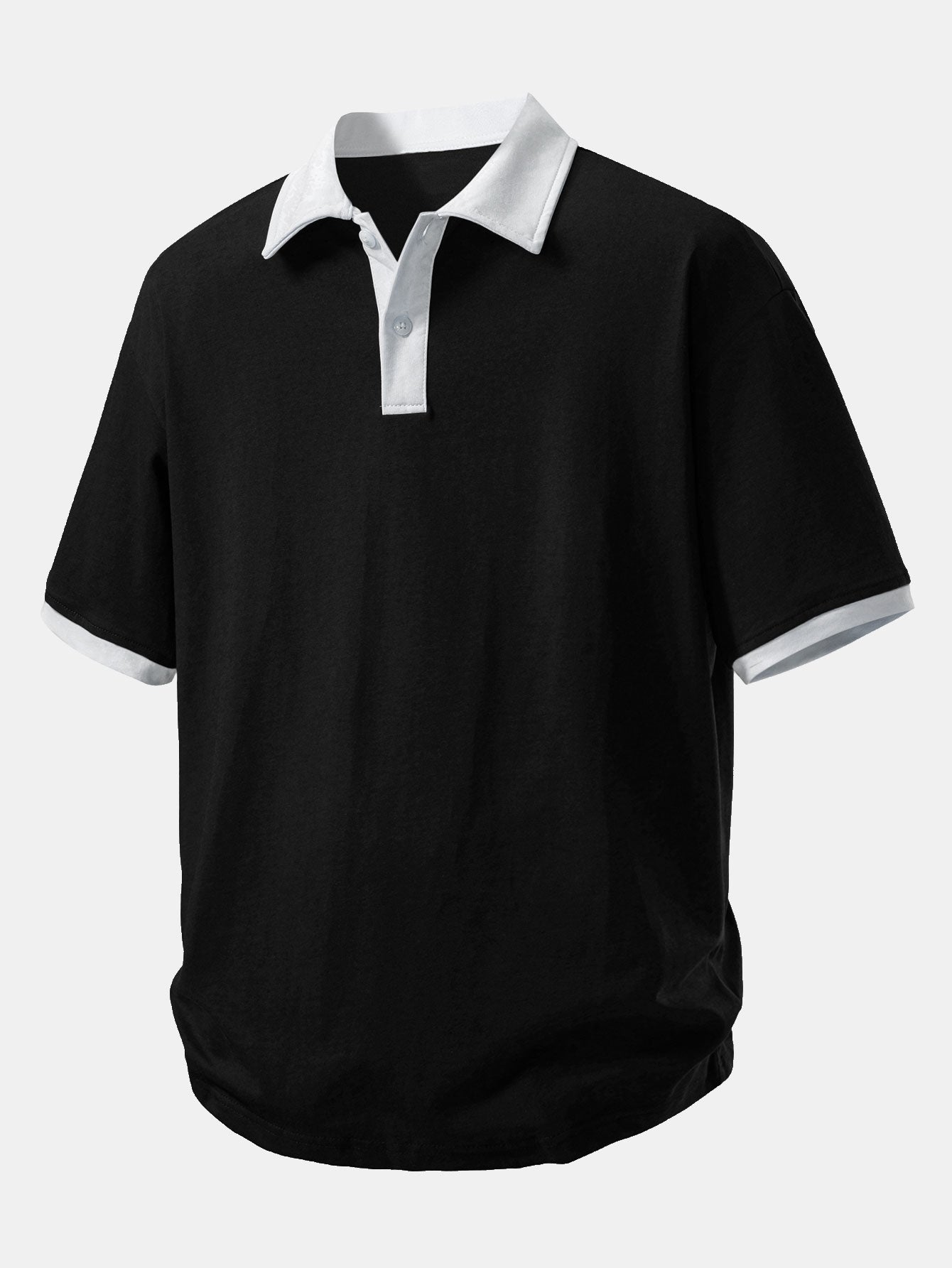 Relax Fit Contrast Cotton Polo