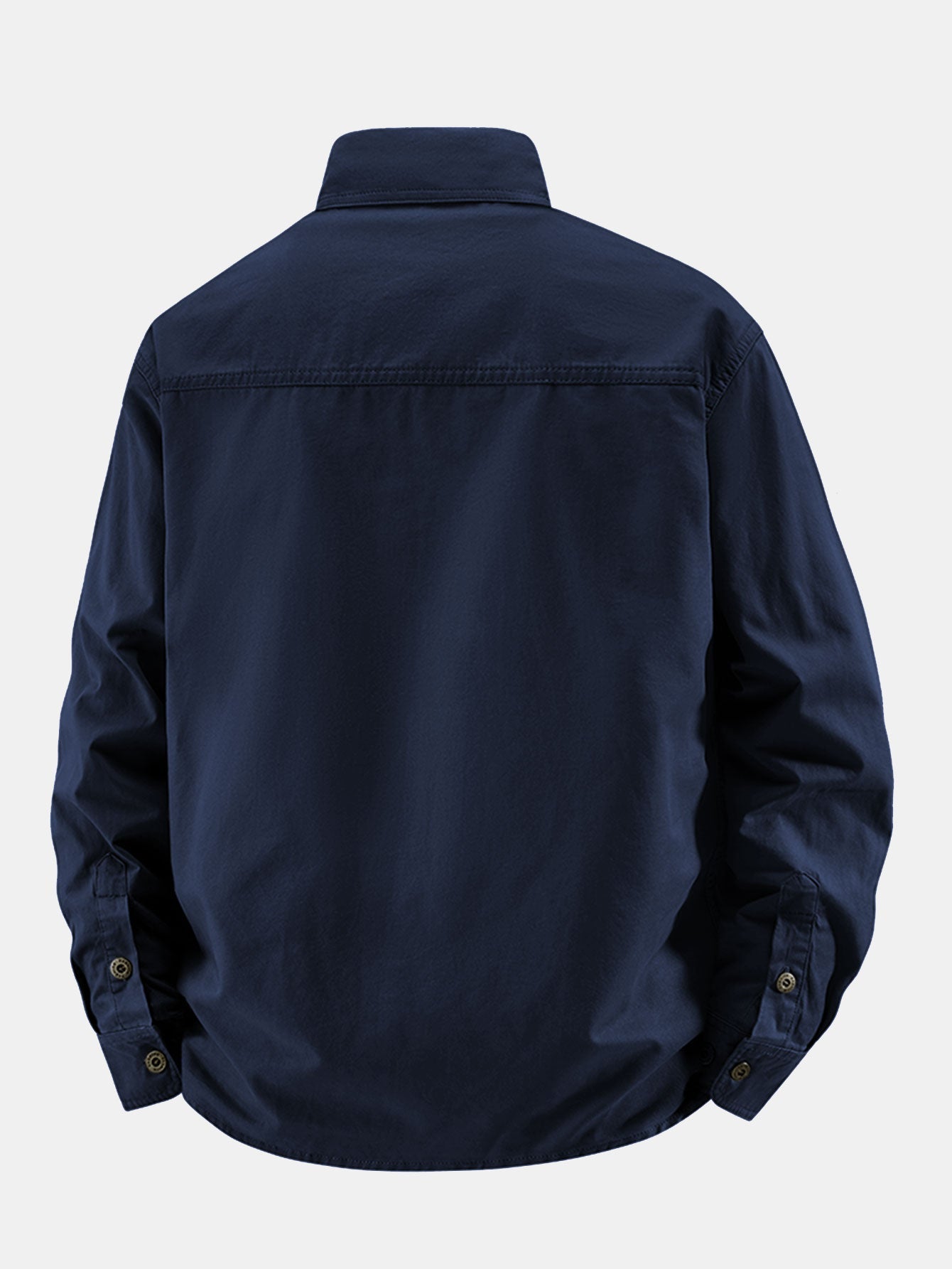 Long Sleeve Utility Shirt With Pockets