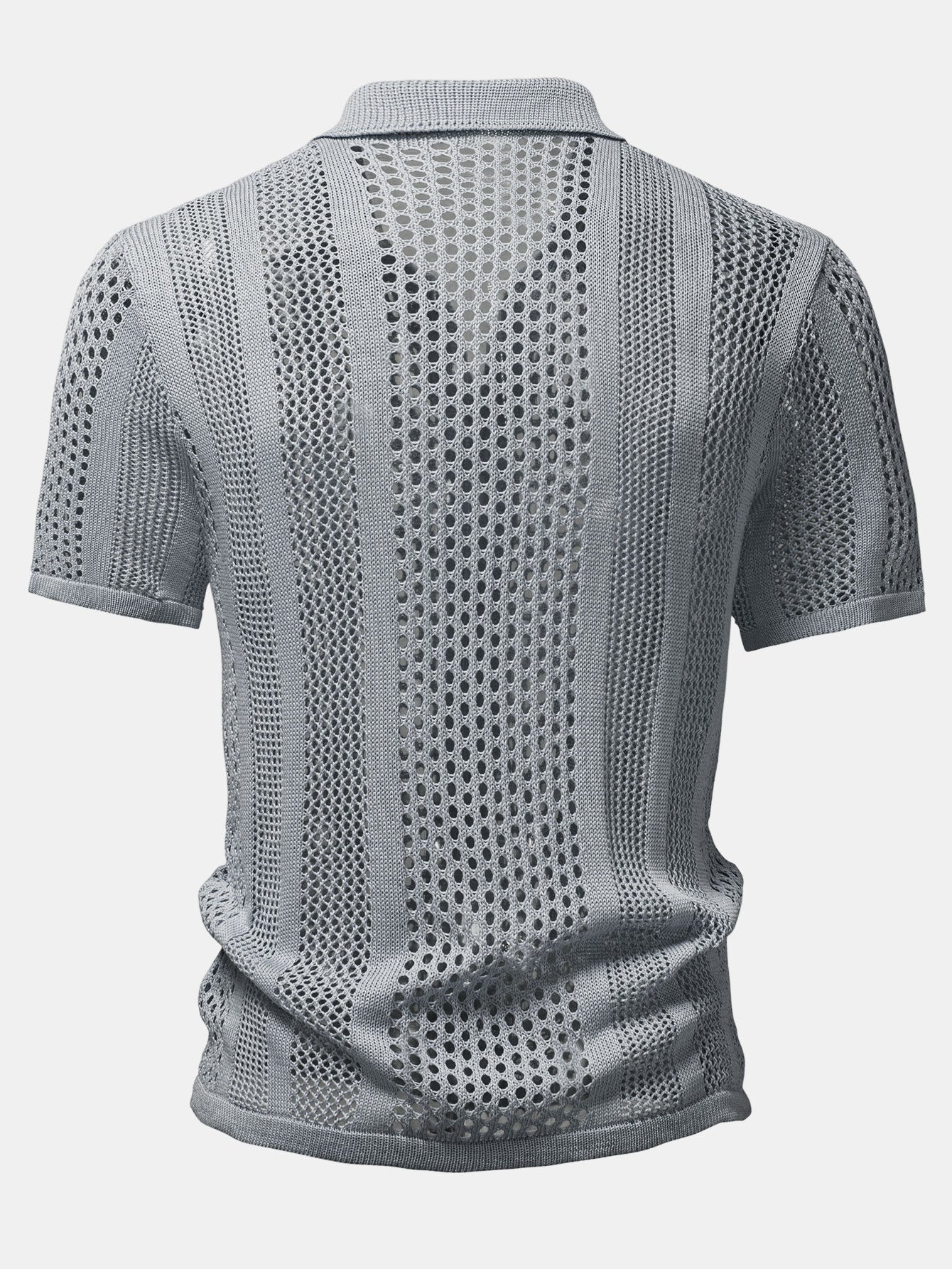Crocheted Button Up Shirt