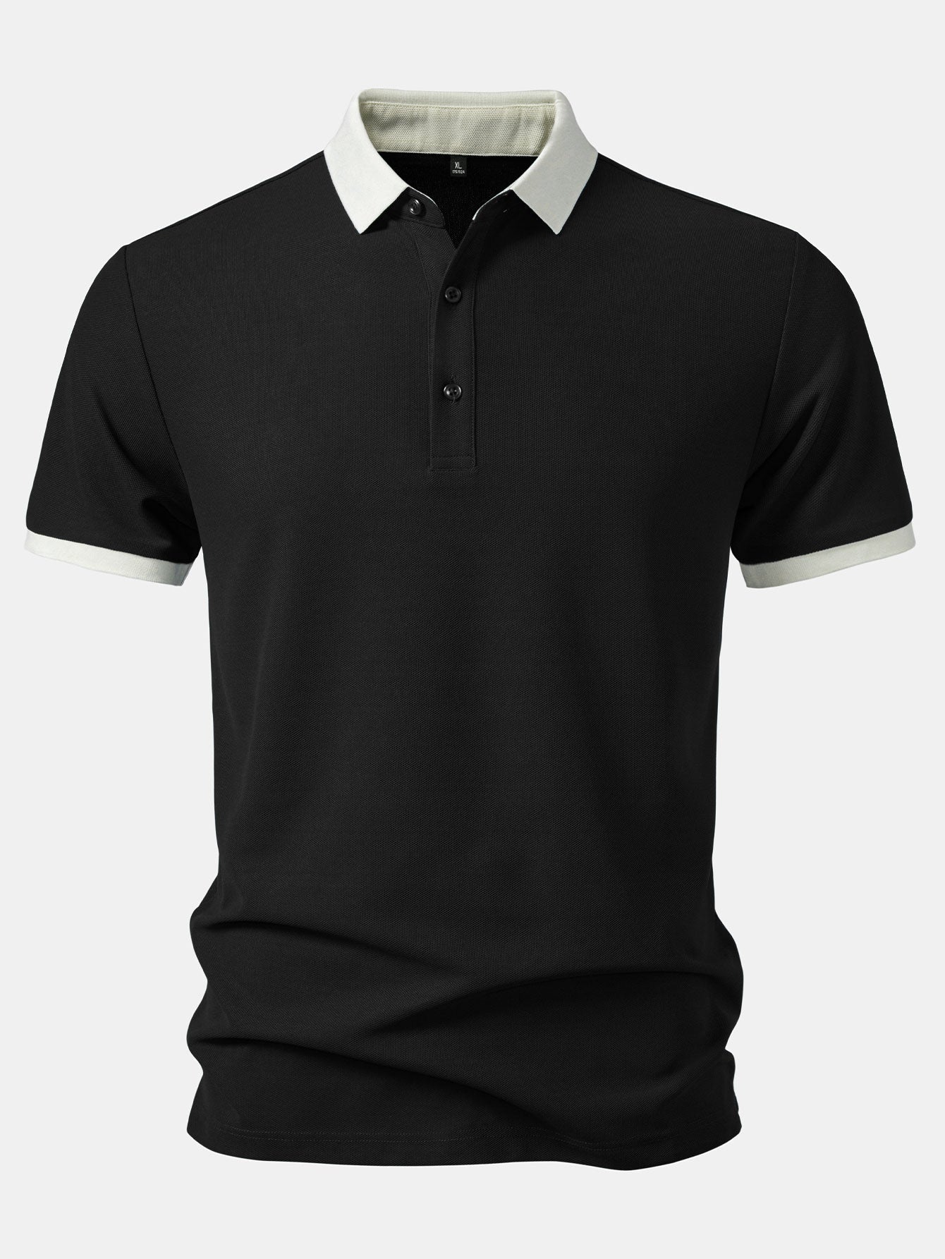 Contrast Collar Polo