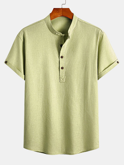 Linen Henry Shirt
