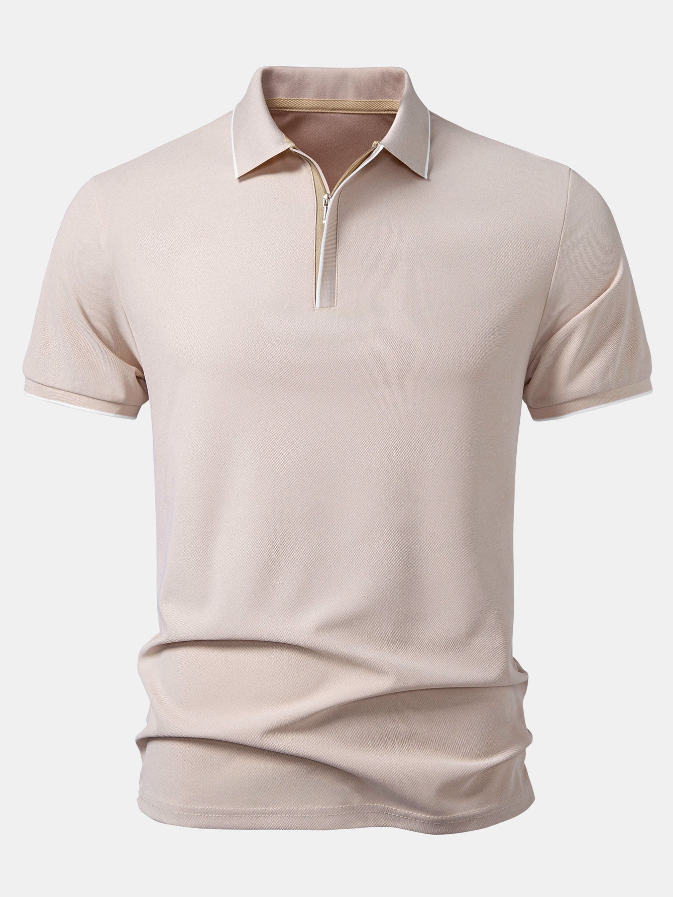 Covered-Zip Polo