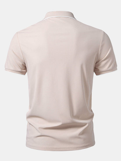 Covered-Zip Polo