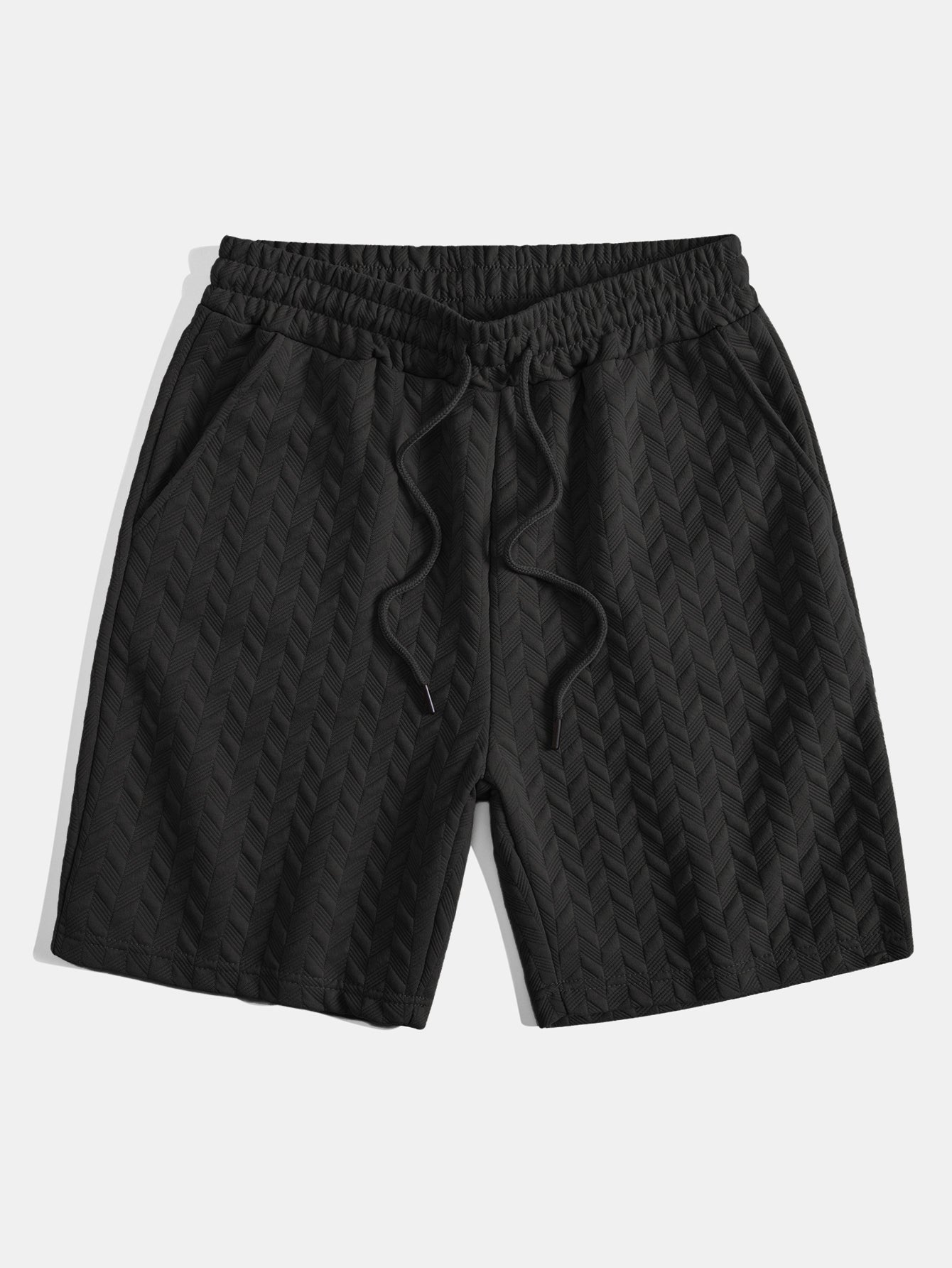 3 Pieces Geometric Jacquard Shorts