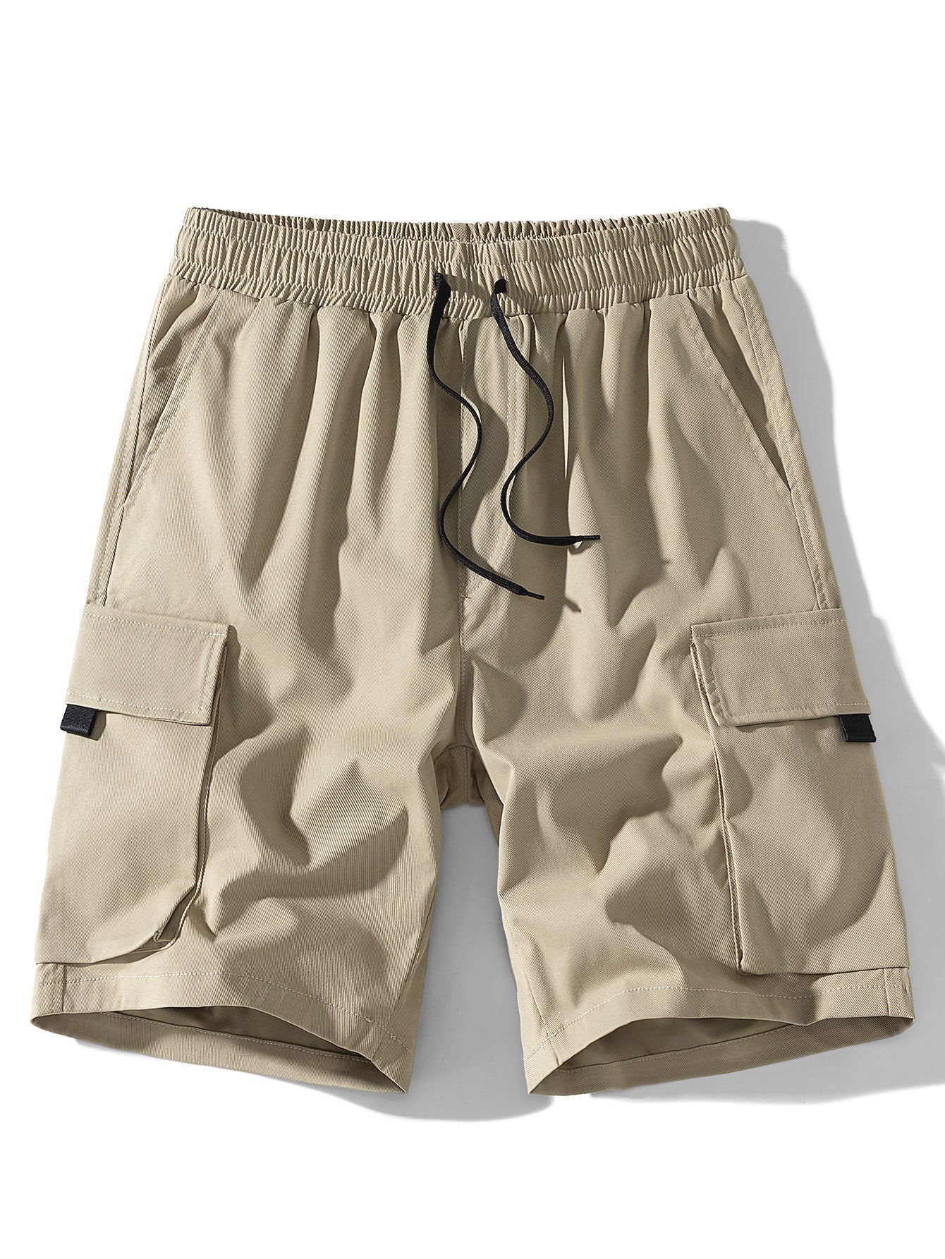 Drawstring Chino Cargo Shorts