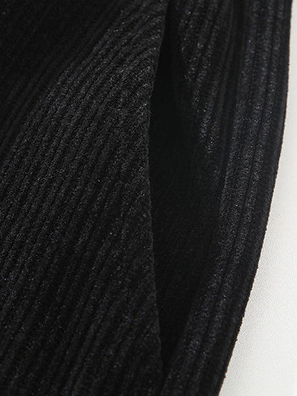 Corduroy Drawstring Pants