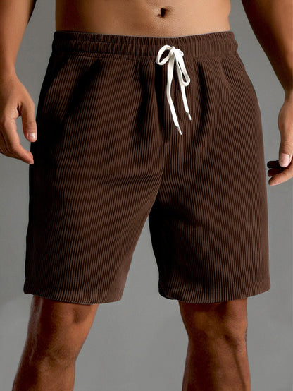 9" Drawstring Corduroy Shorts