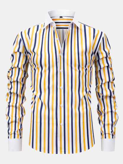Long Sleeve Stripe Button Up Winchester Shirt