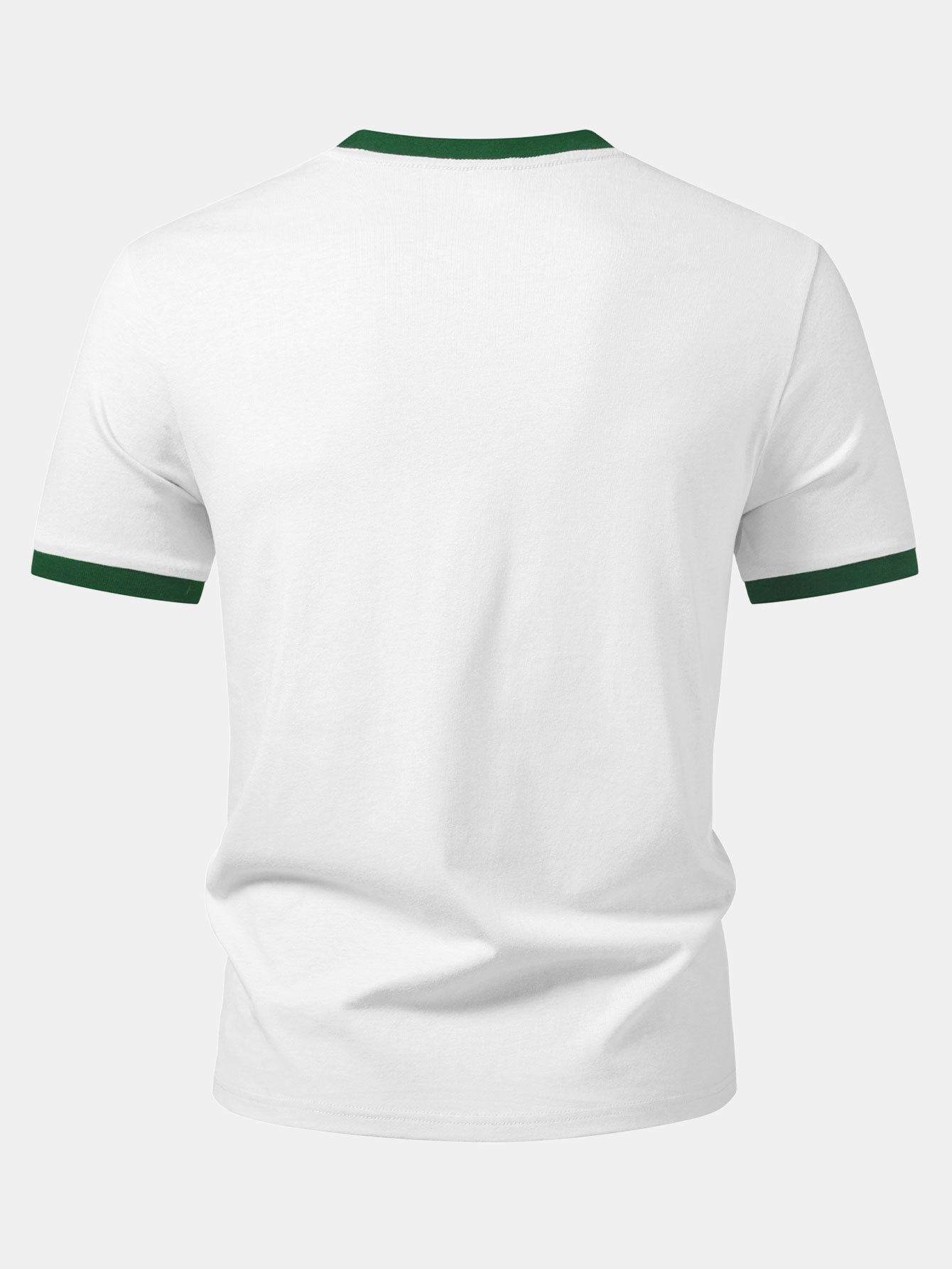 Milano Print Contrast Ringer T-Shirt
