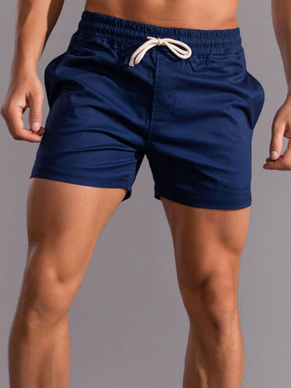 3 Pieces Cotton 3" Drawstring Shorts