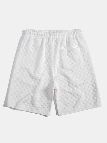 Checkerboard Jacquard Shorts