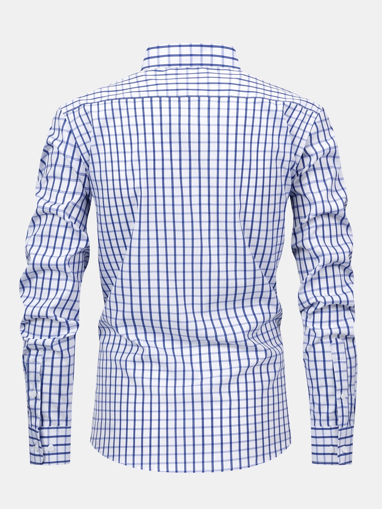 Long Sleeve Plaid Button Up Shirt