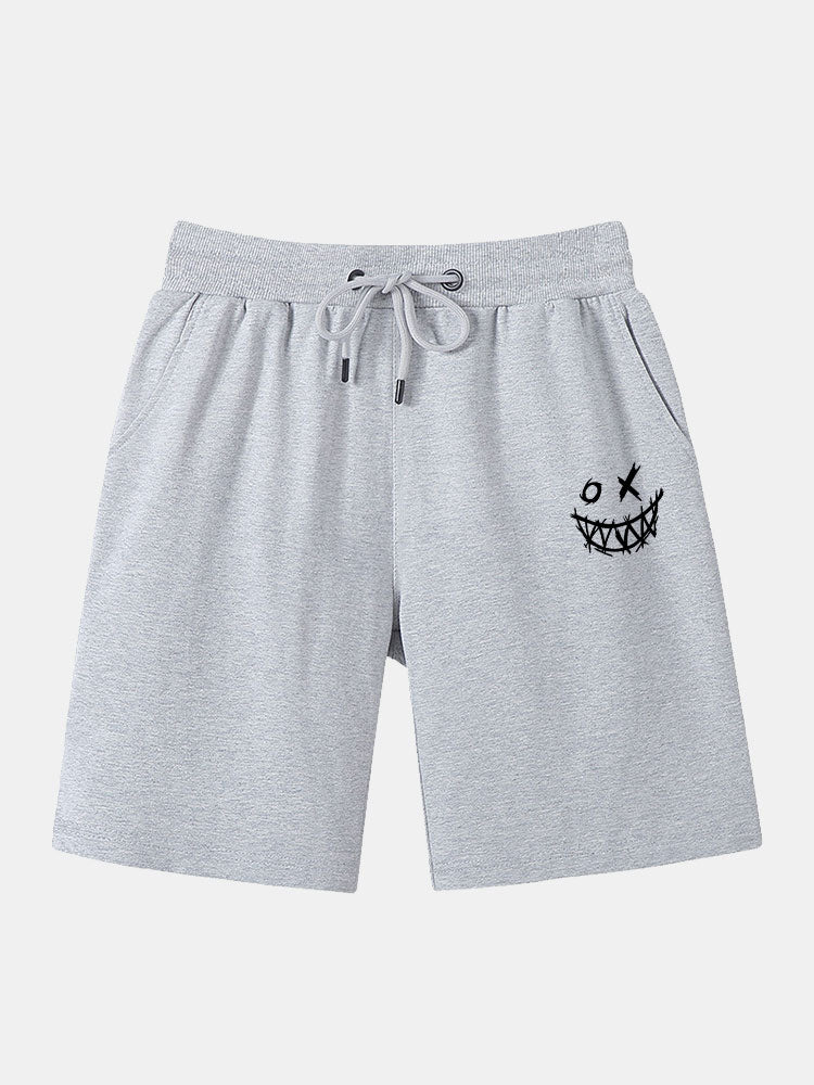 Grimace Print Mid Length Shorts