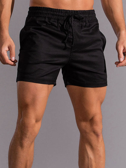 3 Pieces Cotton 3" Drawstring Shorts