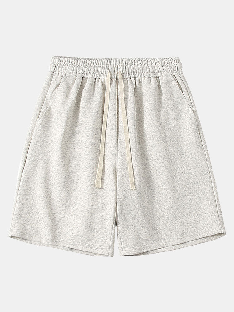 Drawstring Jersey Shorts