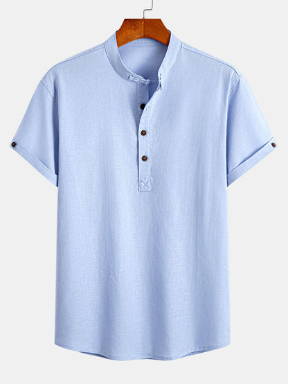 Linen Henry Shirt