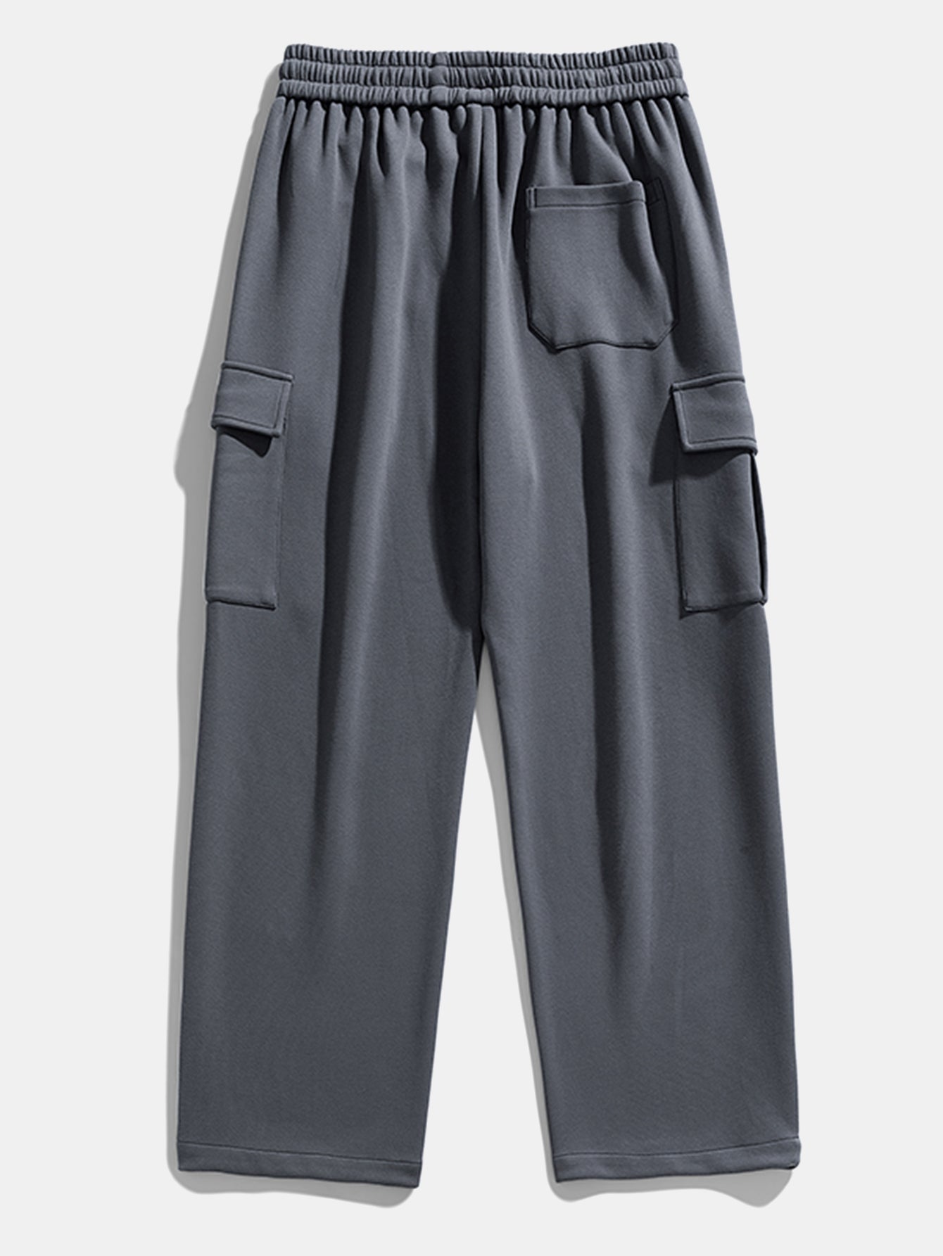 Relax Fit Straight Leg Jersey Cargo Pants