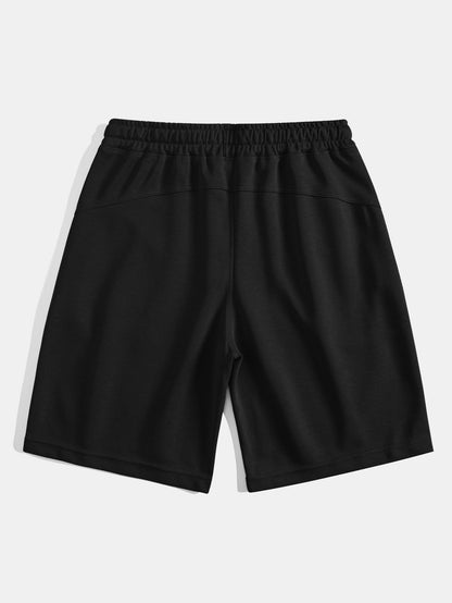 3 Pieces Mid Length Drawstring Shorts