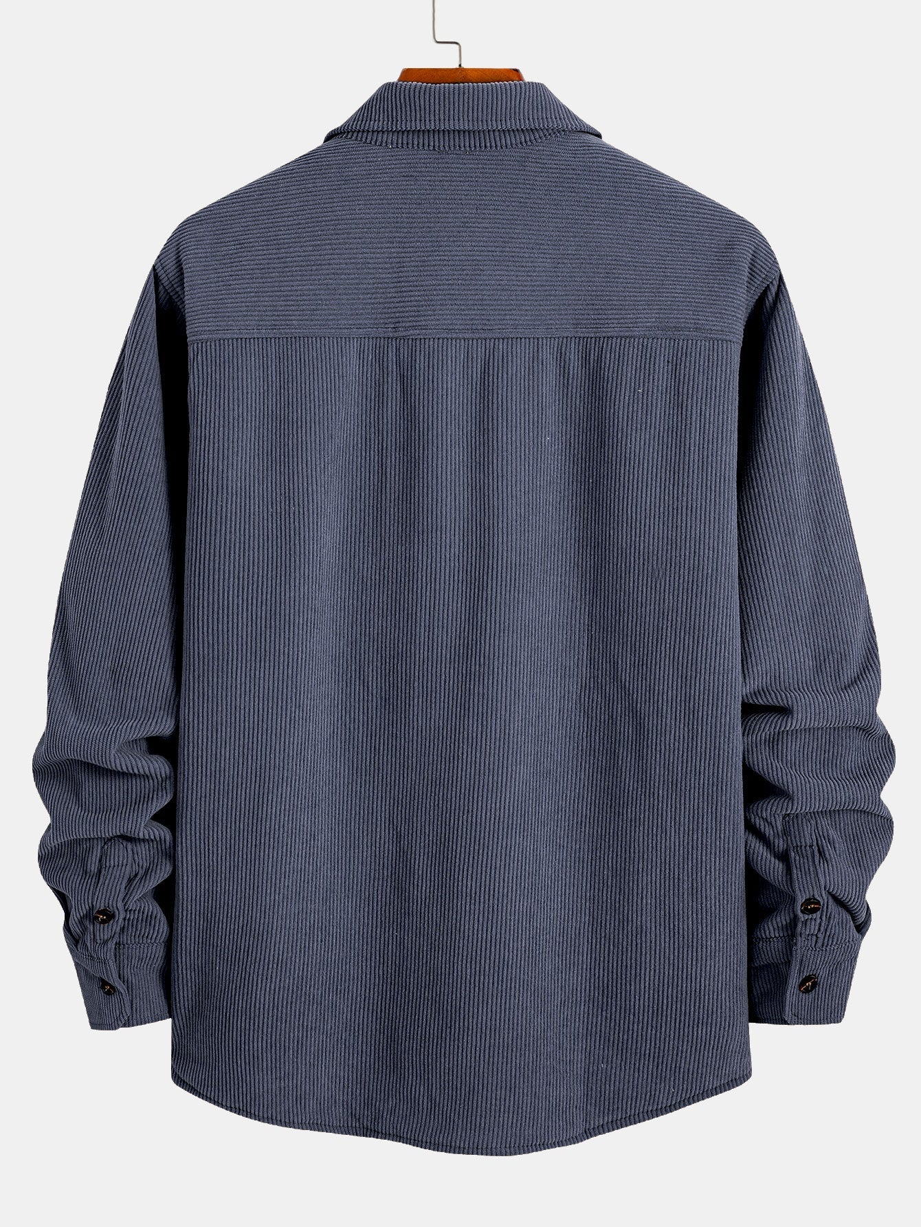 Teddy Lined Corduroy Button Up Overshirt