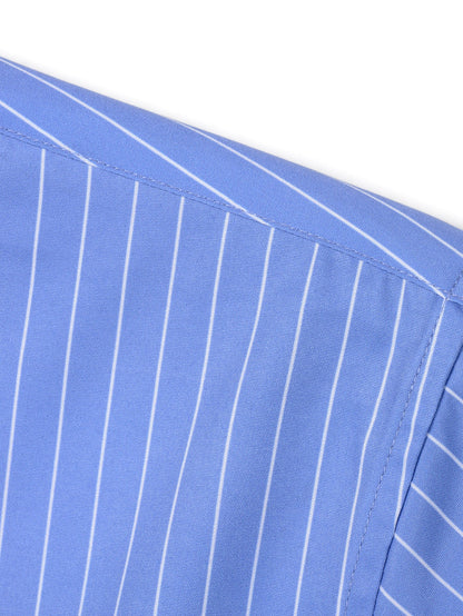Long Sleeve Stripe Button Up Shirt