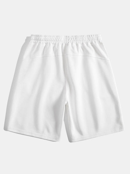 3 Pieces Mid Length Drawstring Shorts