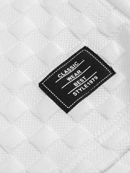 Checkerboard Jacquard Shorts
