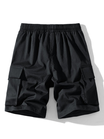 Drawstring Chino Cargo Shorts