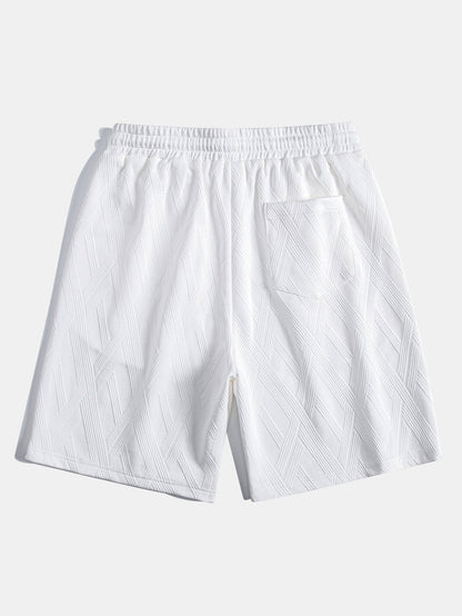 Diamond Jacquard Shorts