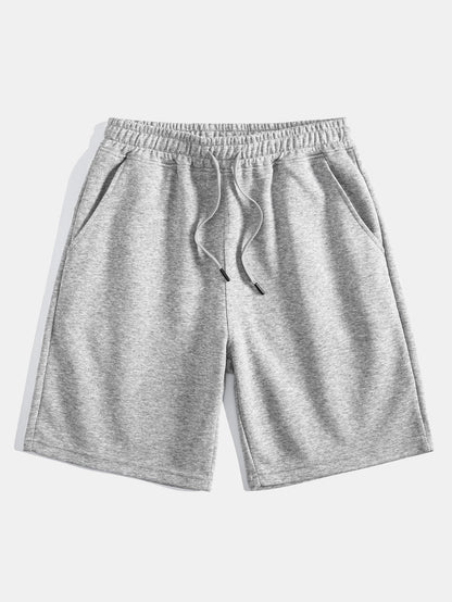 3 Pieces Mid Length Drawstring Shorts