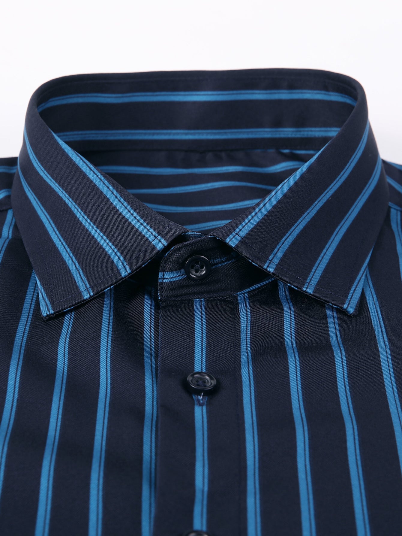 Long Sleeve Stripe Button Up Shirt