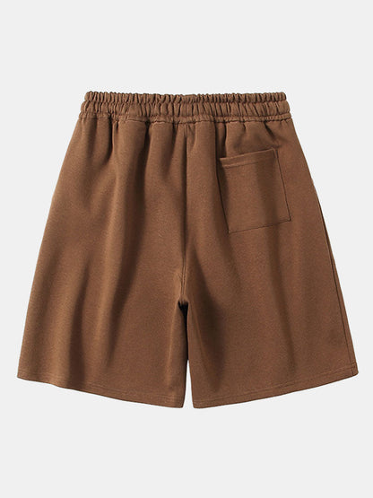 Drawstring Jersey Shorts