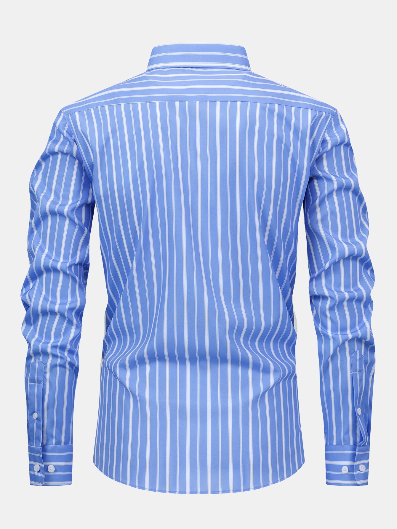 Long Sleeve Stripe Button Up Shirt