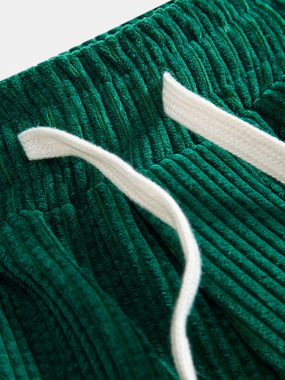 9" Drawstring Corduroy Shorts