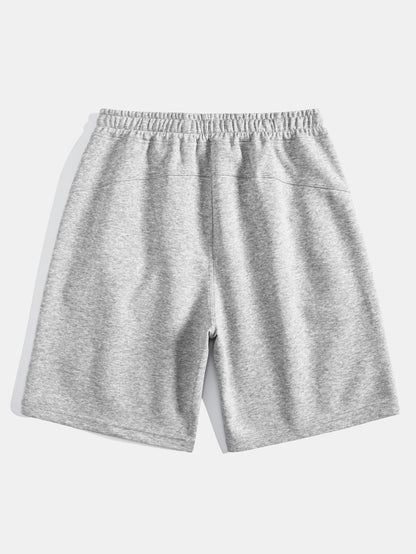 Mid Length Drawstring Shorts